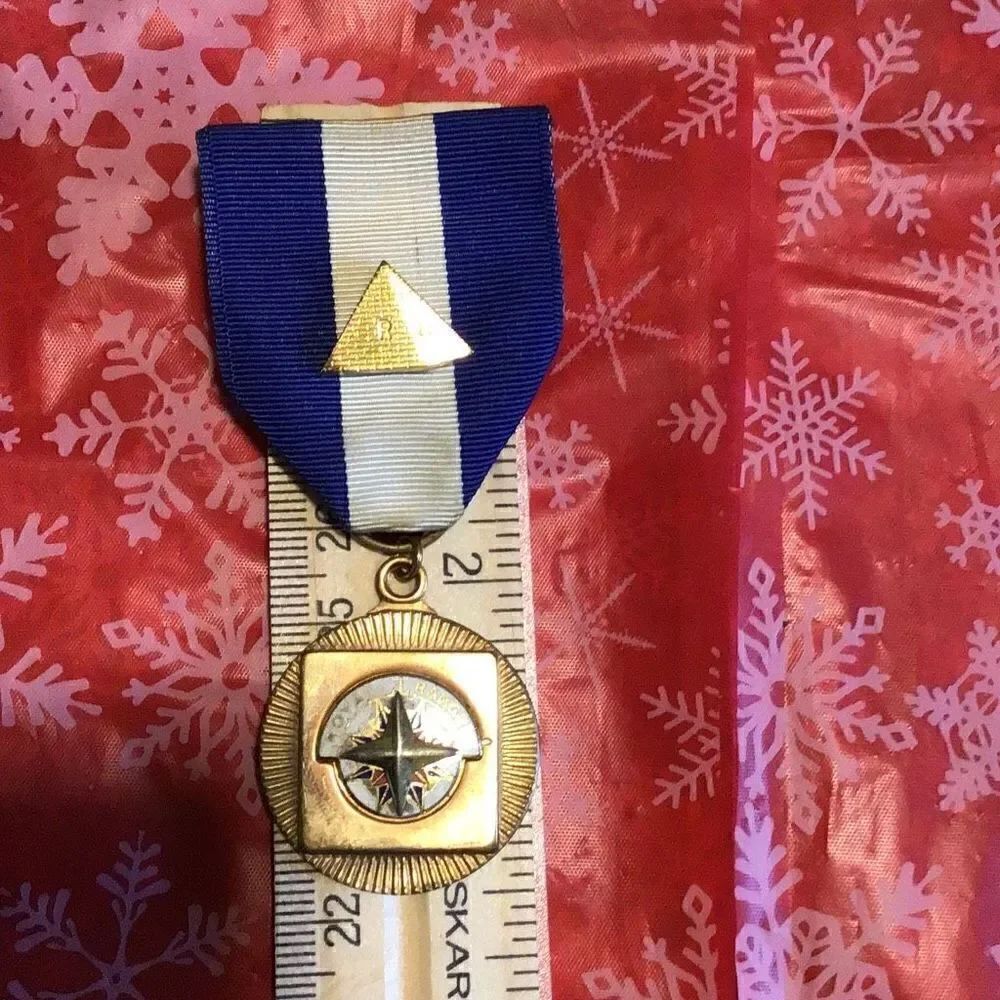 Vintage, royal rangers, medal, and tie tack
